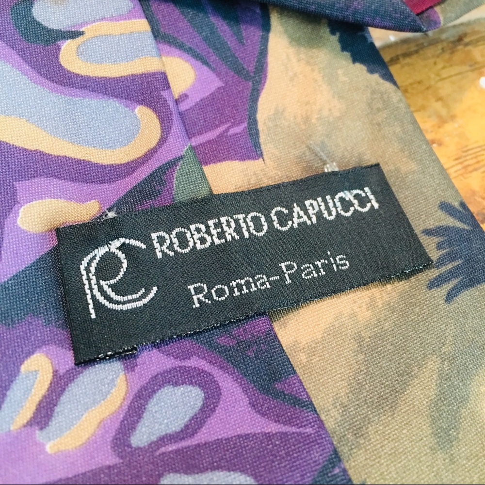 Roberto Capucci Roma Paris Mens Tie